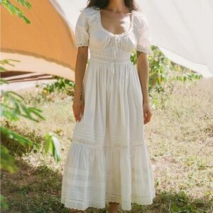 NWT Christy Dawn Brynne Dress in Pearl - size XS